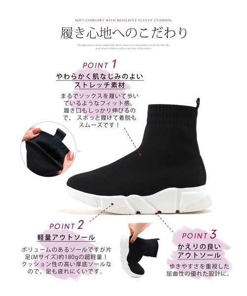 「SESTO」 ショートブーツ M ブラック レディース_画像5