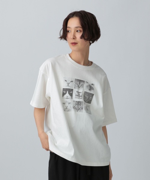 【新品】LEPSIM PETフォトT 猫 LEPSIM tシャツ PETフォトT 490665 レディース : ZOZOTOWN Yahoo