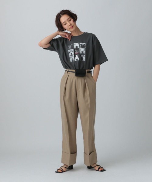LEPSIM tシャツ PETフォトT 490665 レディース : ZOZOTOWN Yahoo