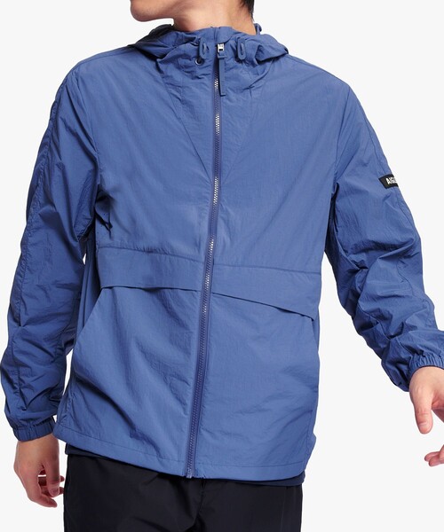 美品◇エーグル 定2.2万 洗える 吸水速乾 UVカット ナイロンジャケット40 AIGLE（エーグル） ナイロンジャケット UVカット 撥水ライトウェイト