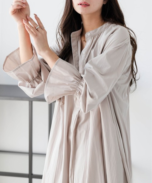 ワンピース キャンディースリーブギャザーワンピース : ZOZOTOWN Yahoo