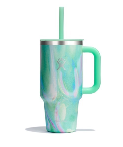 日本未発売　Hydro Flaskのマグカップ　ペア　ベビーピンク Kinetics 水筒 Hydro Flask 32 oz All Around Travel Tumbler