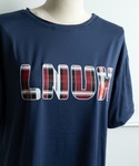 tシャツ 半袖 チェック ロゴ プリント 古着...の詳細画像4