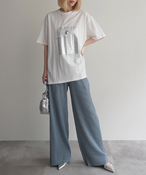 プリーツプリーツパンツ c2233ac4df4dbeabe3ae210d01d368