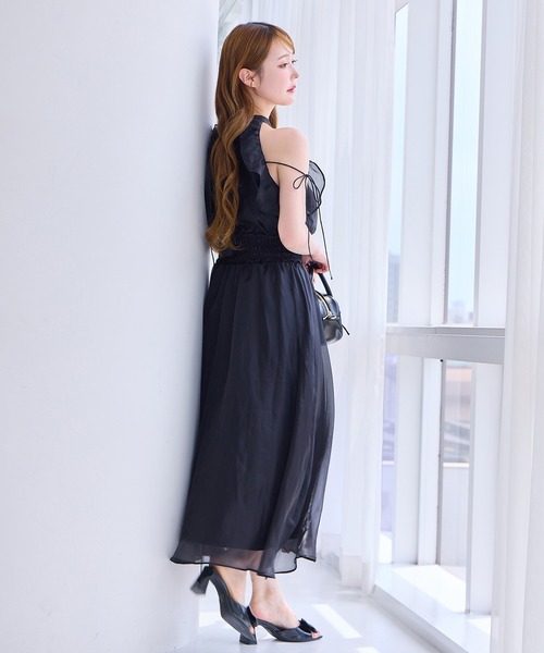 【Fluffy Romance collection】アメスリロングワンピース one after another NICE CLAUP｜【Fluffy Romance collection
