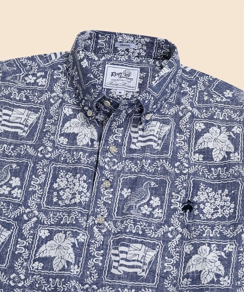 Brooks Brothers アクア花柄ワンピース +Reyn Spooner ブルックス ブラザーズとハワイの名門ブランド「レイン