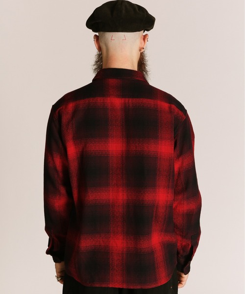 Schott N.Y.C（ショット） シャツ Schott/ショット/OMBRE CHECK CF LS