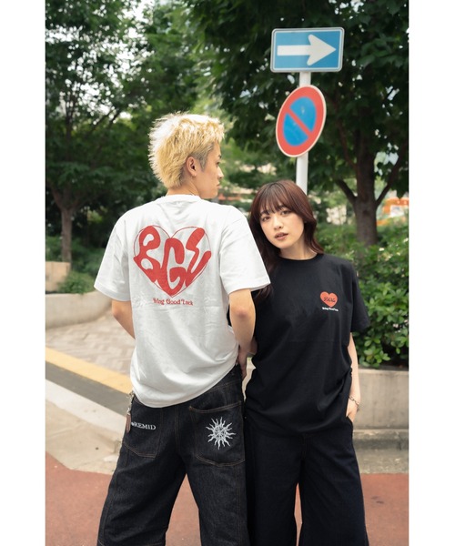 BGL tシャツ BIG HEART LOGO TEE メンズ レディース : ZOZOTOWN Yahoo