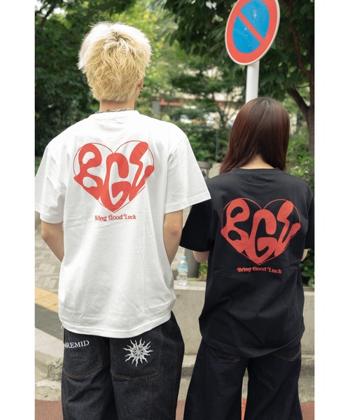 BGL tシャツ BIG HEART LOGO TEE メンズ レディース : ZOZOTOWN Yahoo