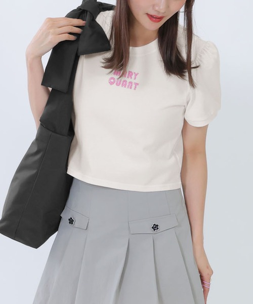 MARY QUANT tシャツ マリークワント mary quant レトロロゴ