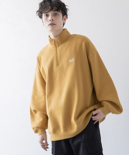 「SIGNAL SPORTS」 スウェットカットソー MEDIUM グリーン メンズ