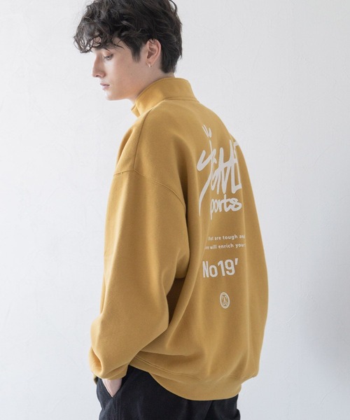 「SIGNAL SPORTS」 スウェットカットソー MEDIUM グリーン メンズ