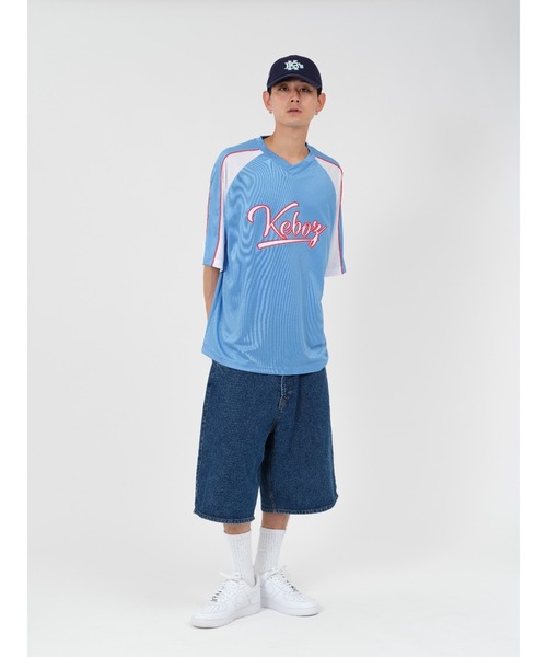 KEBOZ tシャツ ICON V NECK SPORTS TEE メンズ : ZOZOTOWN Yahoo