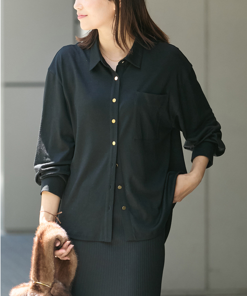 tシャツ wool 100 jersey シャツ レディース