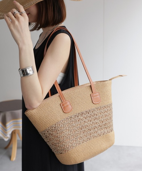 かご　バック(日本秋田県） sakishimatokyo かごバッグ カゴバッグ 「SET商品」かごバッグ