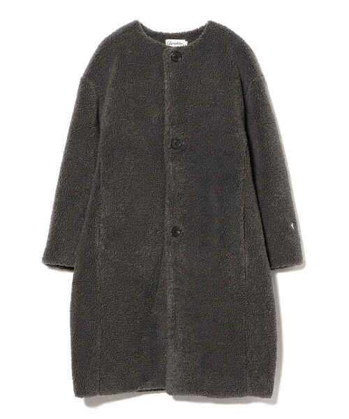 Ray BEAMS（レイ ビームス） ノーカラーコート コート 「WEB限定