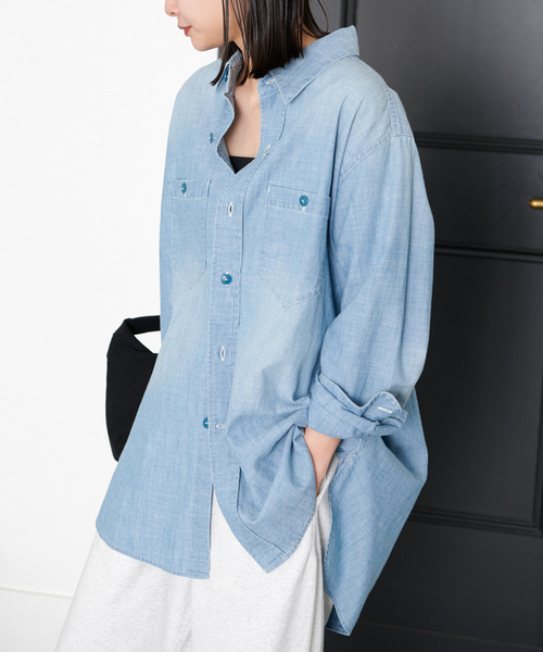 「JOURNAL STANDARD」 長袖シャツ FREE ブルー系その他 レディース