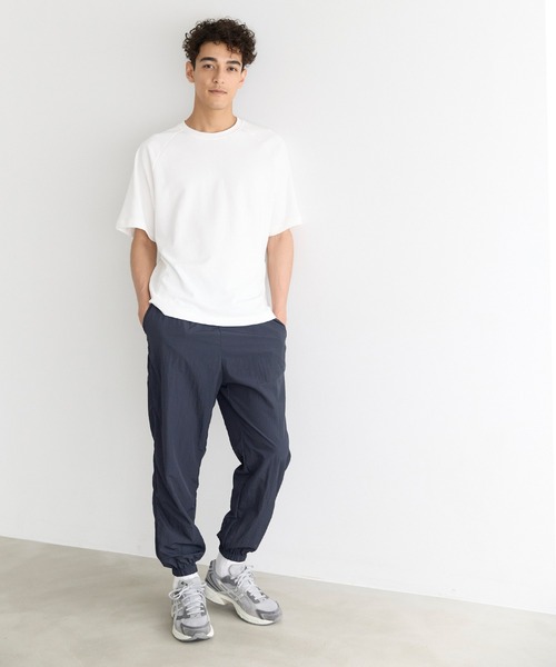 coca（コカ） パンツ ライトワッシャーナイロンジョガーパンツ メンズ