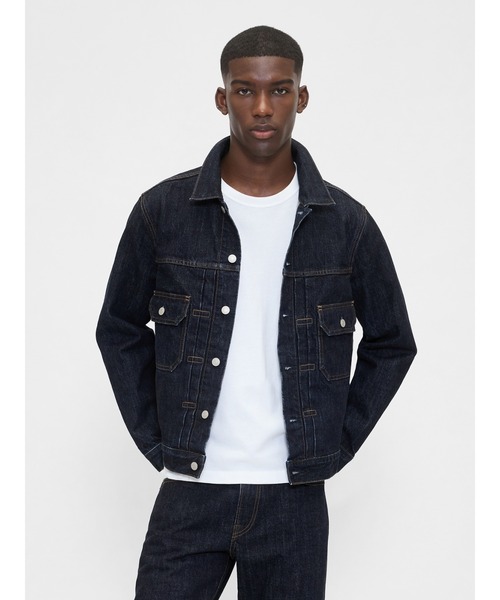 GAP デニムジャケット Gap公式オンラインストア | ウォッシュウェル アイコン デニム