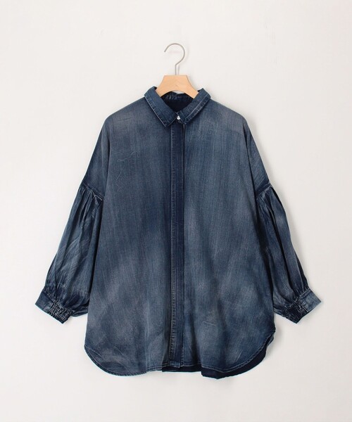 【新品】08Maレディースシャツ antiqua チェック柄 シアーシャツ シャツ レディース トップス