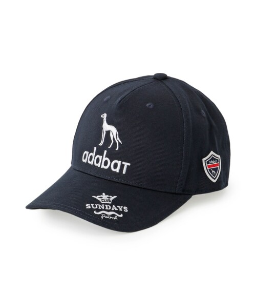 adabat（アダバット） キャップ 帽子 「新レーベル ADABAT NAVY