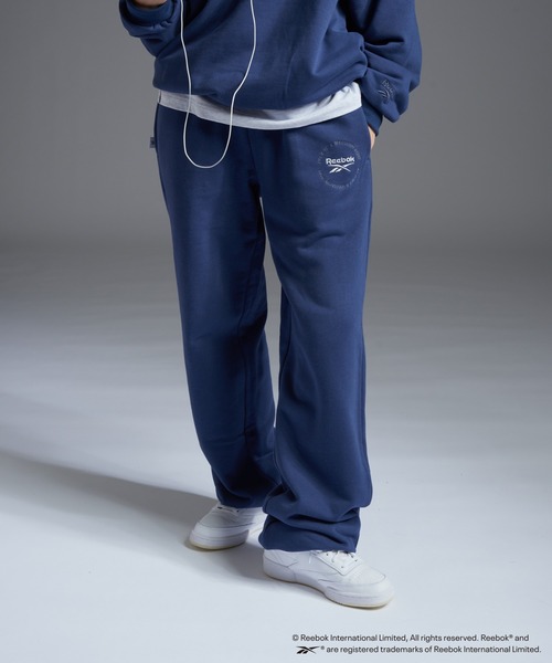 Reebok 「Reebok」 スウェットパンツ MEDIUM ネイビー