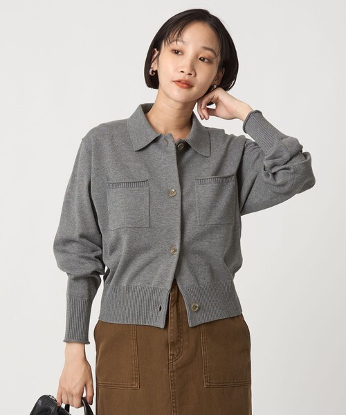 green label relaxing（グリーンレーベルリラクシング） カーディガン