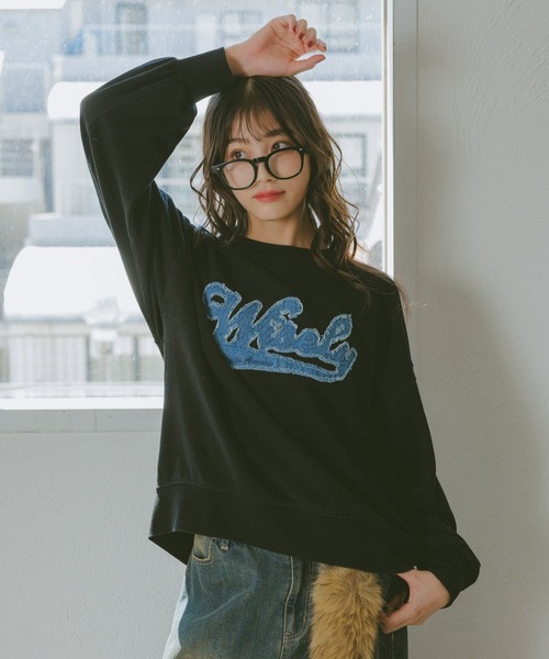 repipi armario（レピピアルマリオ） トレーナー DNMワッペンウラケ