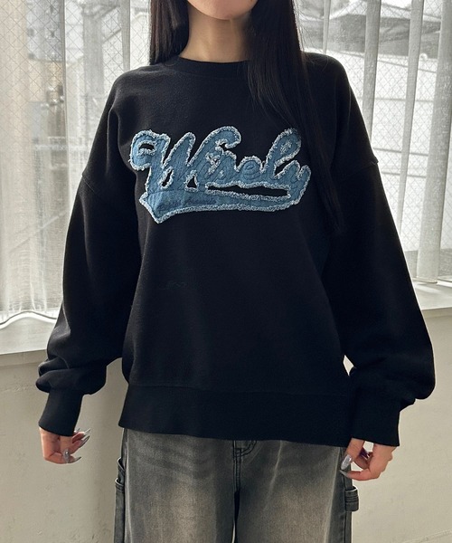 repipi armario（レピピアルマリオ） トレーナー DNMワッペンウラケ