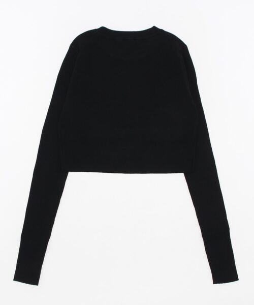 「UN3D.」 長袖ニット 38 パープル レディース_画像2