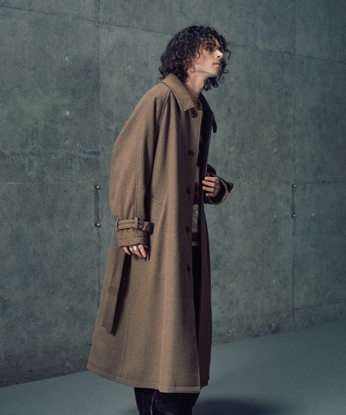 Casper John（キャスパージョン） ステンカラーコート コート Wool