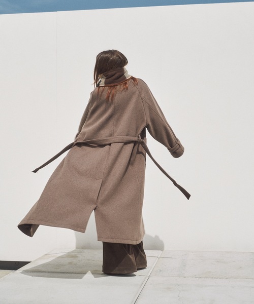 Casper John（キャスパージョン） ステンカラーコート コート Wool