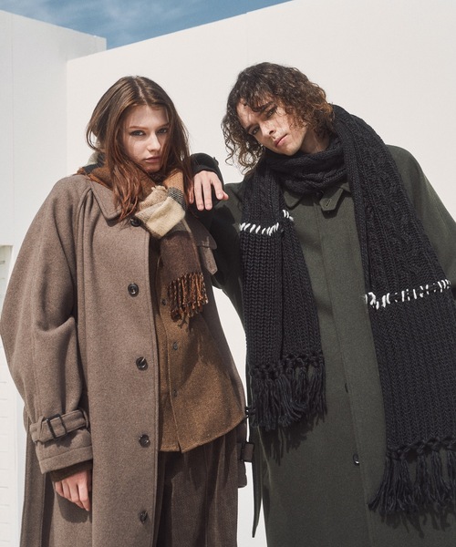 Casper John（キャスパージョン） ステンカラーコート コート Wool