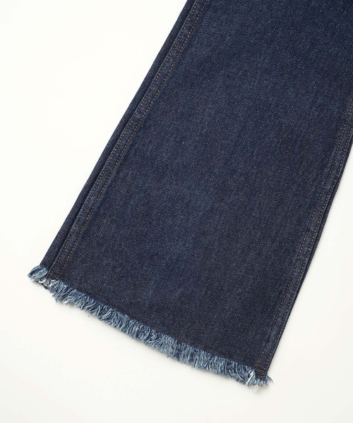 「MILKFED.」 ブーツカットデニムパンツ MEDIUM インディゴブルー レディース