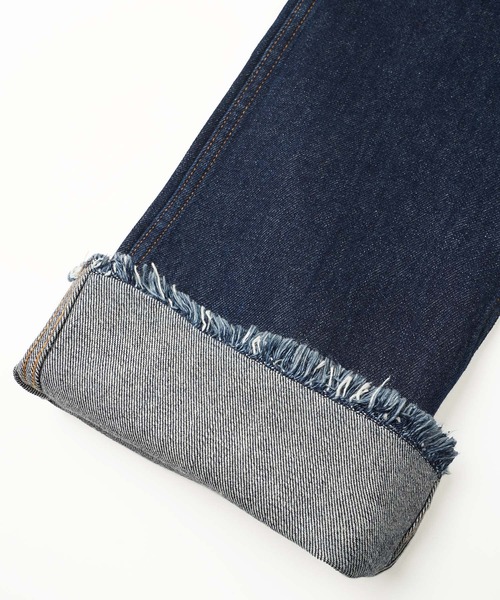 「MILKFED.」 ブーツカットデニムパンツ MEDIUM インディゴブルー レディース