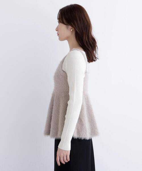 NATURAL BEAUTY BASIC（ナチュラルビューティーベーシック） ニット