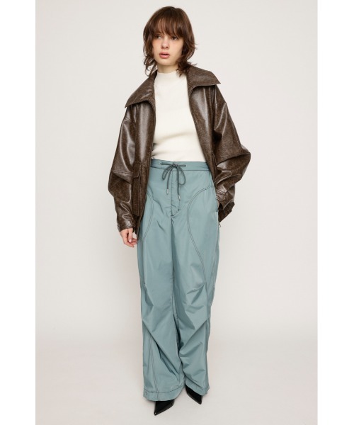「SLY」 カーゴパンツ 1 ターコイズブルー レディース