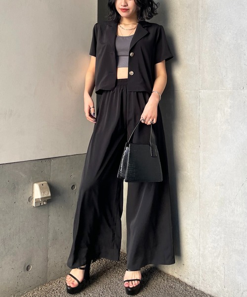 「SPIRALGIRL」 セットアップ FREE オレンジ レディース_画像4