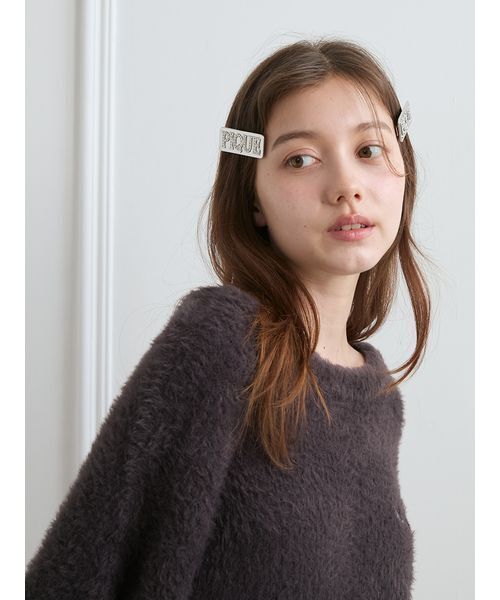 gelato pique（ジェラートピケ） ヘアクリップ ヘアクリップ