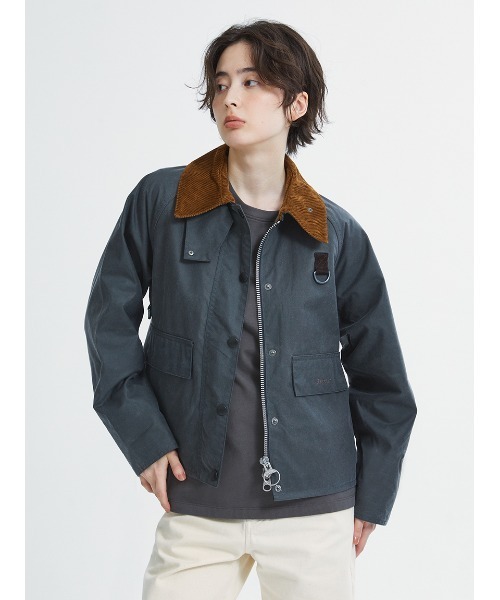 ブルゾン アウター 「SPEY / スペイ」ワックス ショート ジャケット（ウィメンズ） レディースの画像