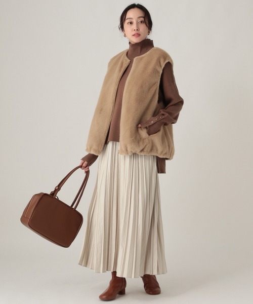 Elura（エルーラ） コート アウター リュクスエコムートンベスト