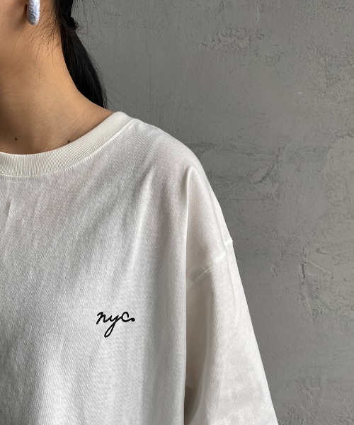 「Manhattan Portage」 半袖カットソー M グレー レディース_画像2