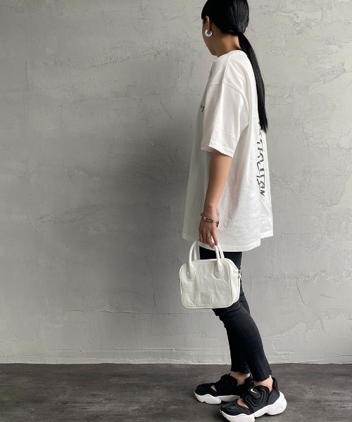 「Manhattan Portage」 半袖カットソー M グレー レディース_画像9