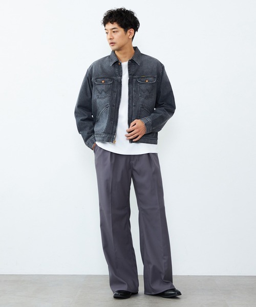 ラングラーデニムジャケット24MJZ復刻版になります。 希少XLサイズです。 Wrangler】70's US ORIGINALS 復刻モデル / 24MJZ デニムジャケット