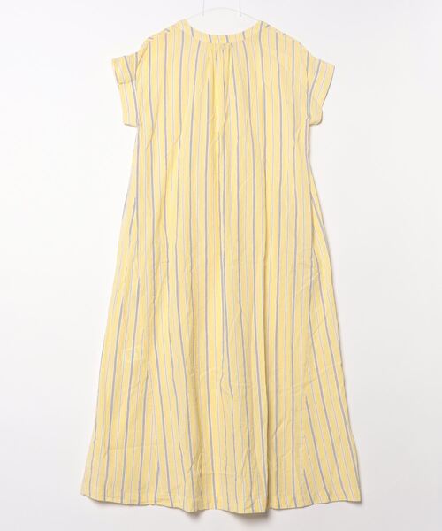 coen（コーエン） 半袖ワンピース M イエロー レディース : ZOZOTOWN
