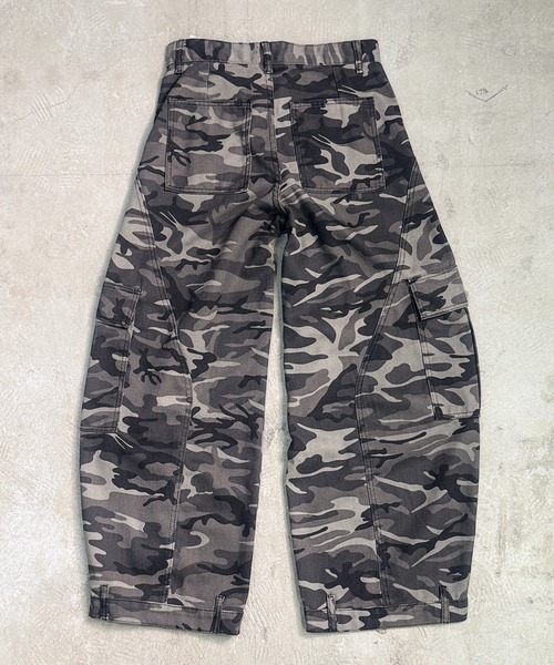 CALIFORNIA OUTFITTERS パンツ 9D9 迷彩柄 ミリタリーカーブパンツ