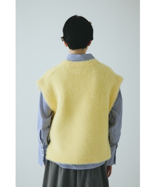 HeRIN.CYE ニット セーター Shaggy knit vest シャギーニットベスト