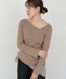 SHENERY（シーナリー） ニット セーター アシンメトリーリブニット