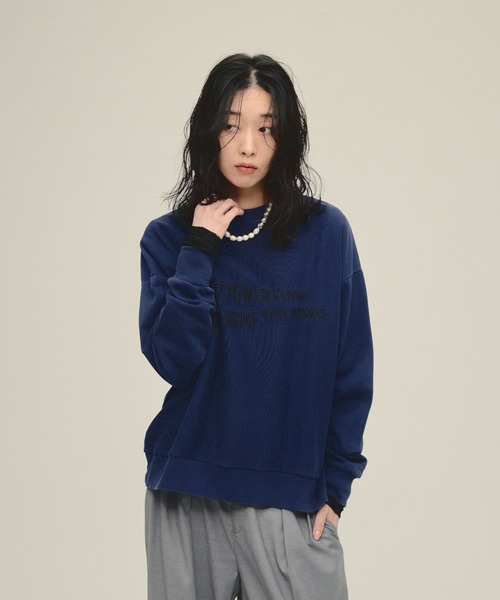 トレーナー スウェット 「eL」Logo Sweat Pullover/602210 レディース