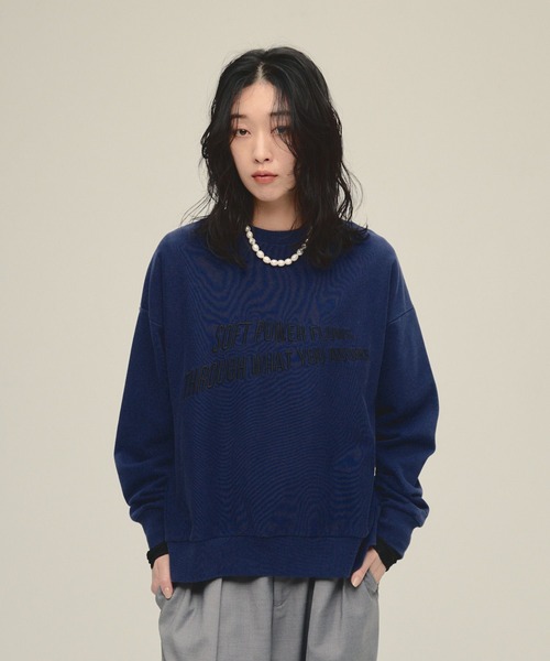 トレーナー スウェット 「eL」Logo Sweat Pullover/602210 レディース